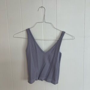Purple tank top